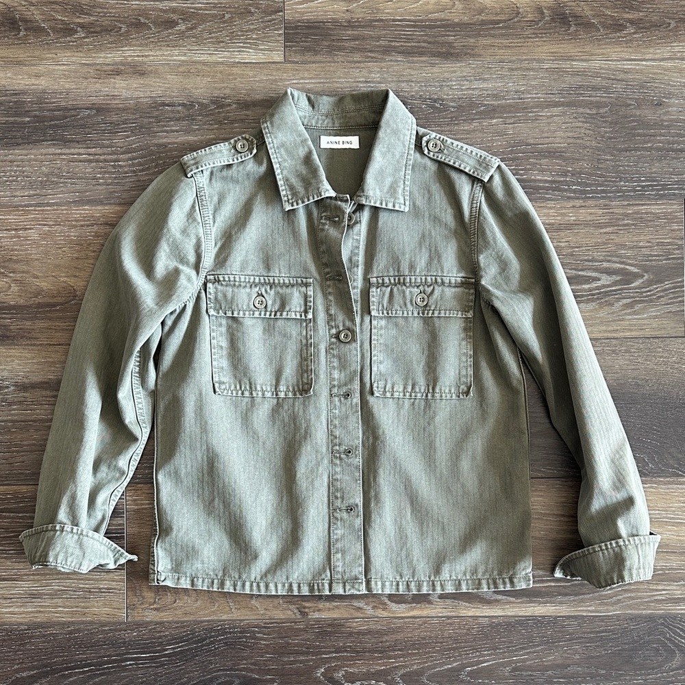 Anine Bing Cameron Shirt Jacket